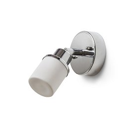 Obrázek pro produkt LINN I nástěnná opálové sklo/chrom 230V G9 LED 3W IP44 - RED - DESIGN RENDL