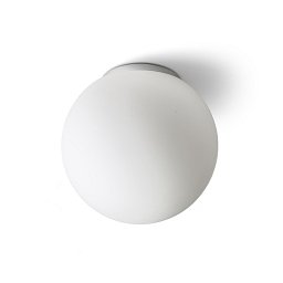 Obrázek pro produkt BOLLY 26 stropní opálové sklo/chrom 230V E27 15W IP44 - RED - DESIGN RENDL
