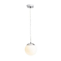 BOLLY 17 závěsná opálové sklo/chrom 230V LED E27 15W IP44 - RED - DESIGN RENDL Obrázek pro produkt BOLLY 17 závěsná opálové sklo/chrom 230V LED E27 15W IP44 - RED - DESIGN RENDL