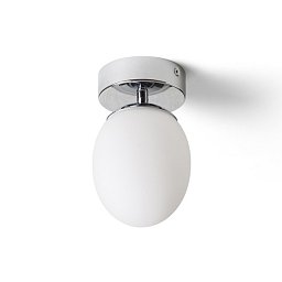 Obrázek pro produkt MERINGUE 11 stropní opálové sklo/chrom 230V LED G9 9W IP44 - RED - DESIGN RENDL