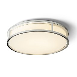Obrázek pro produkt GRANDE LED 35 stropní opálové sklo/chrom 230V LED 24W IP44 3000K - RED - DESIGN RENDL