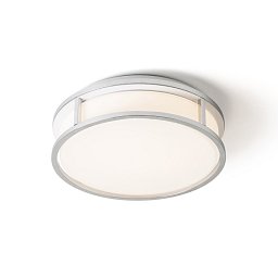 Obrázek pro produkt GRANDE LED 25 stropní opálové sklo/chrom 230V LED 12W IP44 3000K - RED - DESIGN RENDL