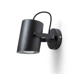 Obrázek pro produkt HAREN přisazená černá 230V E27 15W - RED - DESIGN RENDL