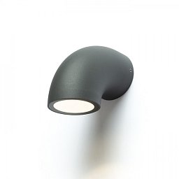 Obrázek pro produkt PIPER nástěnná antracitová 230V LED 6W IP54 3000K - RED - DESIGN RENDL