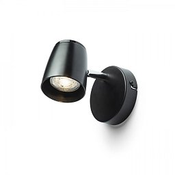 Obrázek pro produkt JOLI I nástěnná černá 230V LED GU10 10W - RED - DESIGN RENDL