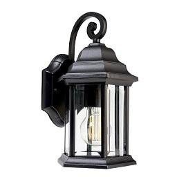 Obrázek pro produkt Deko-Light nástěnné přisazené svítidlo Saiph 220-240V AC/50-60Hz E27 1x max. 60,00 W 170 černá