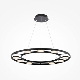 Obrázek pro produkt Závěsné svítidlo Fad 3000K 36W teplá bílá 2900lm černý kov designové - MAYTONI
