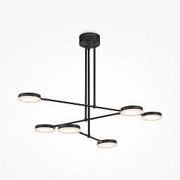 Obrázek pro produkt Závěsné svítidlo Fad 3000K 38W teplá bílá 2200lm černý kov/akrylát/hliník - MAYTONI