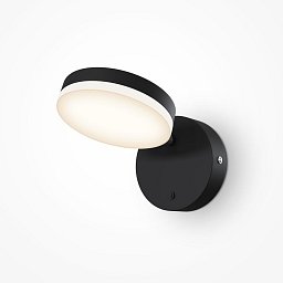 Obrázek pro produkt Nástěnné svítidlo Fad 3000K 8W teplá bílá 450lm černý kov/akrylát/hliník - MAYTONI