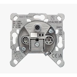 VÝPRODEJ VZORKU - Zásuvka Universal Sat/TV EDA 302 F - JUNG Obrázek pro produkt VÝPRODEJ VZORKU - Zásuvka Universal Sat/TV EDA 302 F - JUNG