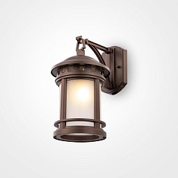 Obrázek pro produkt Venkovní nástěnné svítidlo Salamanca E27 60W IP44 hnědá hliník/sklo - MAYTONI
