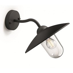 Obrázek pro produkt Venkovní nástěnné svítidlo Philips Hammock 01643/30/PN - PHILIPS (915005308601)
