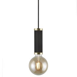 Obrázek pro produkt Závěsné svítidlo Galloway 40W E27 černá mosaz - NORDLUX