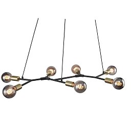 Obrázek pro produkt Závěsné svítidlo Josefine 7x60W E27 černá - NORDLUX
