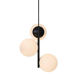 Obrázek pro produkt Závěsné svítidlo Lilly 3x40W E14 černá opál - NORDLUX