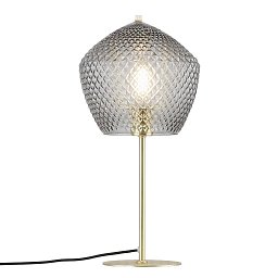 Obrázek pro produkt Stolní lampa Orbiform 40W E27 mosaz kouřová - NORDLUX
