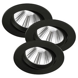 Obrázek pro produkt Vestavné svítidlo Fremont 2700K 3-Kit 3x5,5W LED černá - NORDLUX