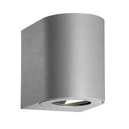 Obrázek pro produkt Venkovní nástěnné svítidlo Canto 2 2x6W LED šedá čirá - NORDLUX