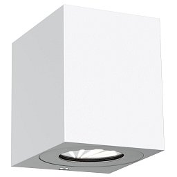 Obrázek pro produkt Venkovní nástěnné svítidlo Canto Kubi 2 2x6W LED bílá čirá - NORDLUX
