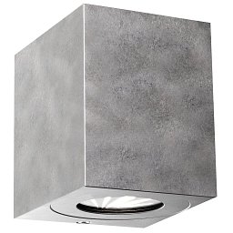 Obrázek pro produkt Venkovní nástěnné svítidlo Canto Kubi 2 2x5W LED galvanizovaná ocel čirá - NORDLUX