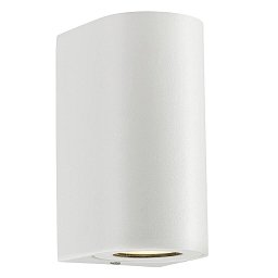 Obrázek pro produkt Venkovní nástěnné svítidlo Canto Maxi 2 2x28W GU10 bílá čirá - NORDLUX