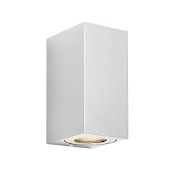 Obrázek pro produkt Venkovní nástěnné svítidlo Canto Maxi Kubi 2 2x28W GU10 bílá čirá - NORDLUX