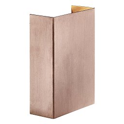Obrázek pro produkt Venkovní nástěnné svítidlo Fold 10 2x3,5W LED měď čirá - NORDLUX