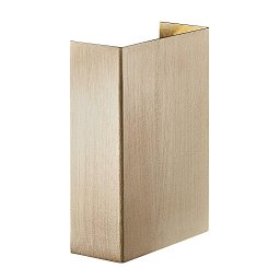 Obrázek pro produkt Venkovní nástěnné svítidlo Fold 10 2x3,5W LED mosaz čirá - NORDLUX