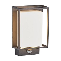 Obrázek pro produkt Venkovní nástěnné svítidlo Nestor sensor 8W LED černá - NORDLUX