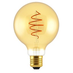 Obrázek pro produkt E27 G125 Deco Dim 2200K 400lm - NORDLUX