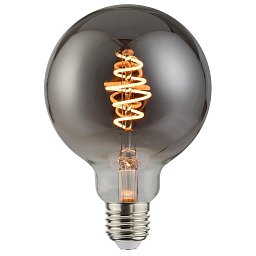 Obrázek pro produkt LED žárovka GLOBE E27 5W G125 kouřová - NORDLUX