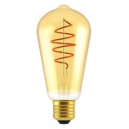 Obrázek pro produkt LED žárovka E27 5W ST64 zlatá - NORDLUX