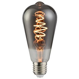 Obrázek pro produkt LED žárovka E27 5W ST64 kouřová - NORDLUX