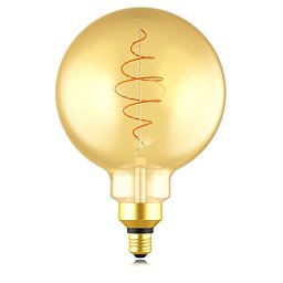 Obrázek pro produkt LED žárovka GLOBE E27 8,5W G200 zlatá - NORDLUX