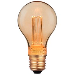 Obrázek pro produkt LED žárovka PÆRE-DEKO E27 A60 RETRO STANDARD 2,3W DÆMP GULD - NORDLUX