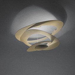 Obrázek pro produkt Pirce stropní LED - 3000K - zlatá - ARTEMIDE