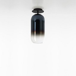 Obrázek pro produkt Gople Mini stropní - černá modrá - ARTEMIDE