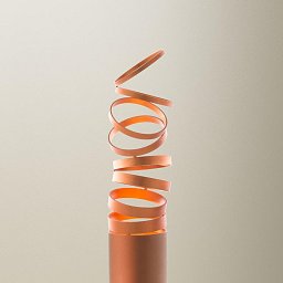 Obrázek pro produkt Decomposé Light stojací lampa - oranžová - ARTEMIDE
