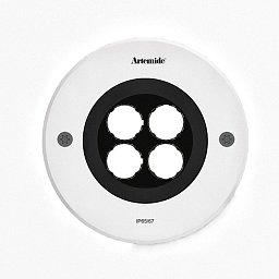 Obrázek pro produkt Ego 150 downlight kruh 38° 3000K hliník IK09 - ARTEMIDE