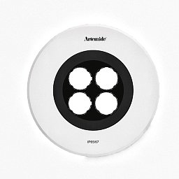 Obrázek pro produkt Ego Flat 150 downlight kruh 38° 3000K hliník IK09 - ARTEMIDE