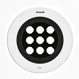 Obrázek pro produkt Ego Flat 220 downlight čtverec 38° 3000K hliník IK10 - ARTEMIDE