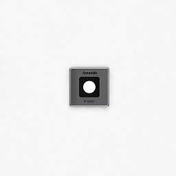 Obrázek pro produkt Ego 55 Flat downlight EL 3000K čtverec Inox IK10 - ARTEMIDE