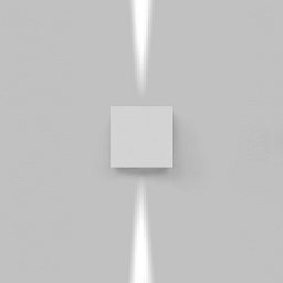 Obrázek pro produkt Effetto 14 čtverec 2 narrow beams antracitová šedá - ARTEMIDE