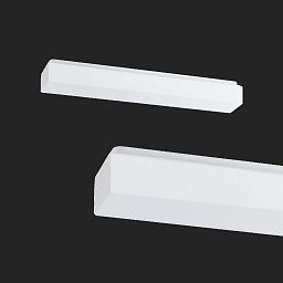 SYLVIA 2 stropní/nástěnné skleněné svítidlo bílá IP44 3x28W E14 - OSMONT Obrázek pro produkt SYLVIA 2 stropní/nástěnné skleněné svítidlo bílá IP44 3x28W E14 - OSMONT