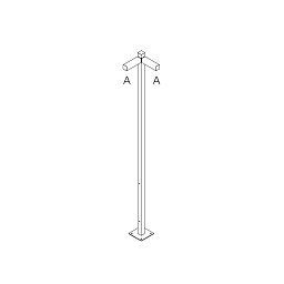 Obrázek pro produkt Walking - stojna 2500 - 2x90° hlavy - A 90h - ARTEMIDE