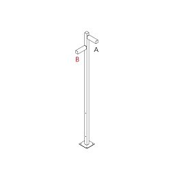 Obrázek pro produkt Walking - stojna 2500 - 2x90° hlavy - A 90h + B 60h - ARTEMIDE