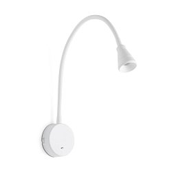 BEL nástěnná lampa na čtení, bílá - FARO Obrázek pro produkt BEL nástěnná lampa na čtení, bílá - FARO