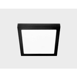 517014SBBO3 Stropní svítidlo DISC SLIM SQ 300x300mm černé 24W 3000K - Kohl Lighting Obrázek pro produkt 517014SBBO3 Stropní svítidlo DISC SLIM SQ 300x300mm černé 24W 3000K - Kohl Lighting