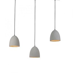 Obrázek pro produkt ETON Závěsné svítidlo beton 3x E27 40W - PAUL NEUHAUS