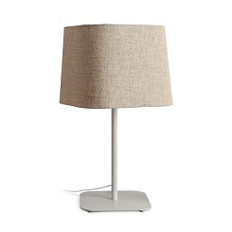 Obrázek pro produkt PERTH stolní béžová/bílá 230V E27 15W - RED - DESIGN RENDL